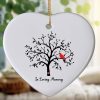 A Limb Has Fallen Memorial Ornament Red Cardinal Remembrance Gift Loss Of Loved One Keepsake