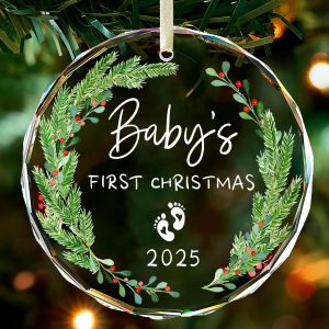 Baby’s First Christmas Ornament 2025