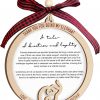 Elephant Sisterhood Loyalty Friendship Ornament Best Friend Gift Women Tribe Keeper Christmas Tree Decoration