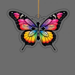 The Last Thing A Butterfly Needs Is A Net Ornament Christian Inspirational Religious Gift Butterfly Lover Decor