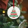 Funny Gen Z Teen Slang Christmas Ornament Six Seven Christmas