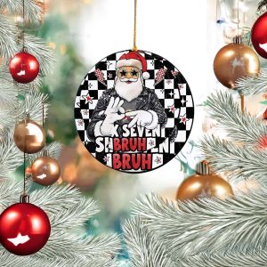 Funny Six Seven Meme Christmas Ornament Six Seven Christmas
