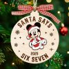 Mickey Six Seven Slang Decorations Ornament Teen Tween Xmas Gift
