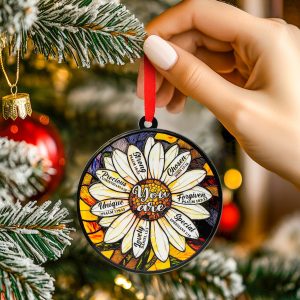 Godmother Christmas Ornament Godmother Gift From Godchild Baptism Christening Keepsake Religious Gift Idea