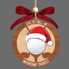 Golf Christmas Ornament Sport Holiday Tree Decoration Gift For Golf Players And Golf Fans 2025