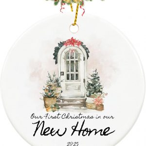 House Warming Gifts New Home Ornament 2025 Christmas Tree Decoration