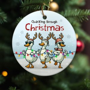 I Am Out Of Order Until Further Notice Ornament 2025 Funny Ducks Christmas Gift For Women Sarcastic Holiday Decor