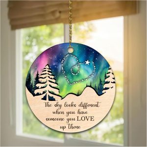 Memorial Ornament Loss Of Brother Keepsake Sympathy Gift For Sister Brother Remembrance Christmas Tree Decor