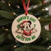 Mickey Say Six Seven Ornament Santa’s Got Gifts 6 7 Ornament Disney