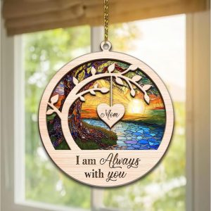 Mom Memorial Ornament Gifts For Loss Of Mother Remembrance Keepsake Sympathy Gift For Daughter Son