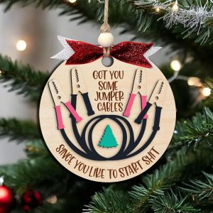 Not A Creature Was Stirring Ornament Funny Adult Gag Gift Naughty Christmas Exchange Idea Humor Holiday Decor