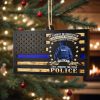 Personalized Police Ornament Custom Police Officer Badge Hat Handcuffs Christmas Ornament 2025