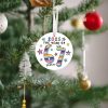 Six Seven Christmas Ornament – Funny Number Meme Ornament Six Seven Christmas